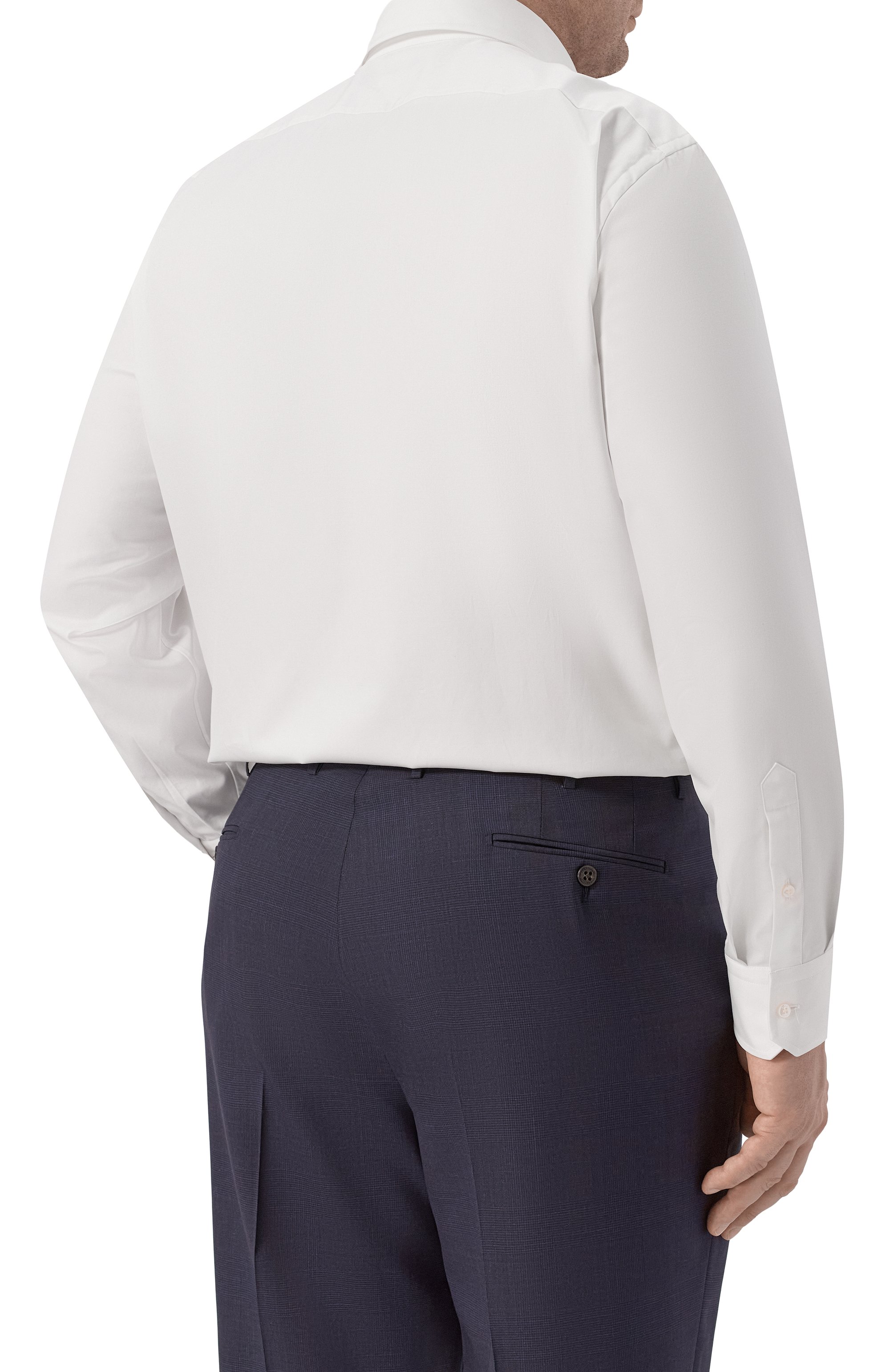 Хлопковая сорочка ZILLI, арт. F0RG01M010059654U, фото 4