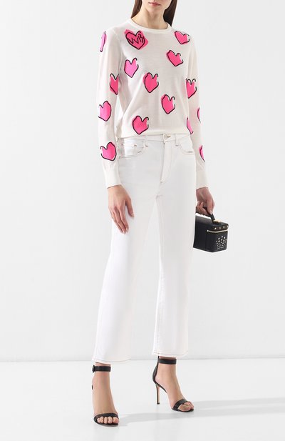 Шерстяной пуловер VICTORIA, VICTORIA BECKHAM, арт. KNTVV 135 SS19 MERIN0 W00L, фото 2