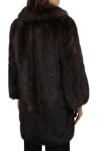 Шуба из соболя MANZONI24, арт. 20M840-Z/38-46, фото 4