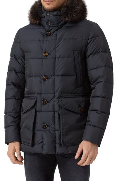 Пуховик fagio-f с отделкой из енота MOORER, арт. FAGI0-F/KM, фото 3