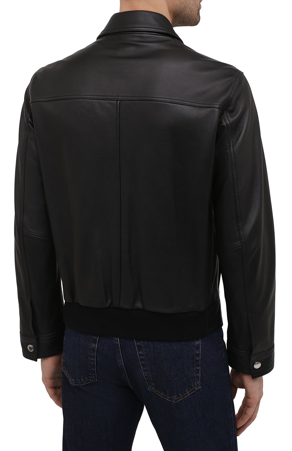 Кожаная куртка BOSS, арт. 50448951, фото 4