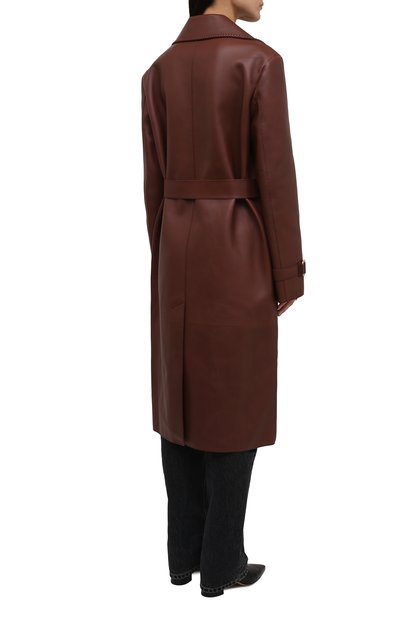 Кожаное пальто LORO PIANA, а�рт. FAL7297, фото 4