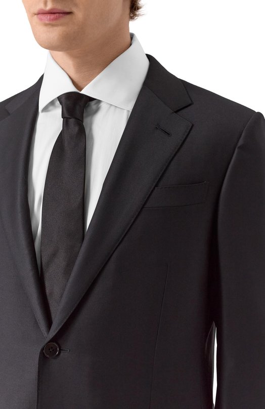 Шерстяной костюм Zegna 221225/C19502 Чёрный  221225/C19502 Фото 7