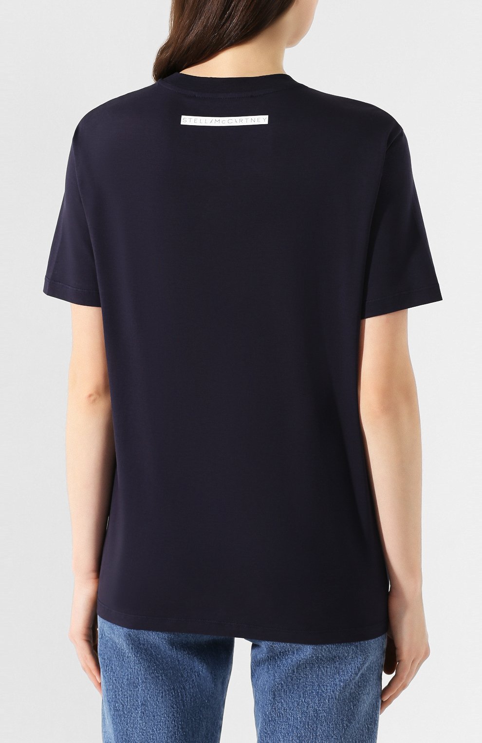 Хлопковая футболка STELLA MCCARTNEY, арт. 381701/SMW83, фото 4
