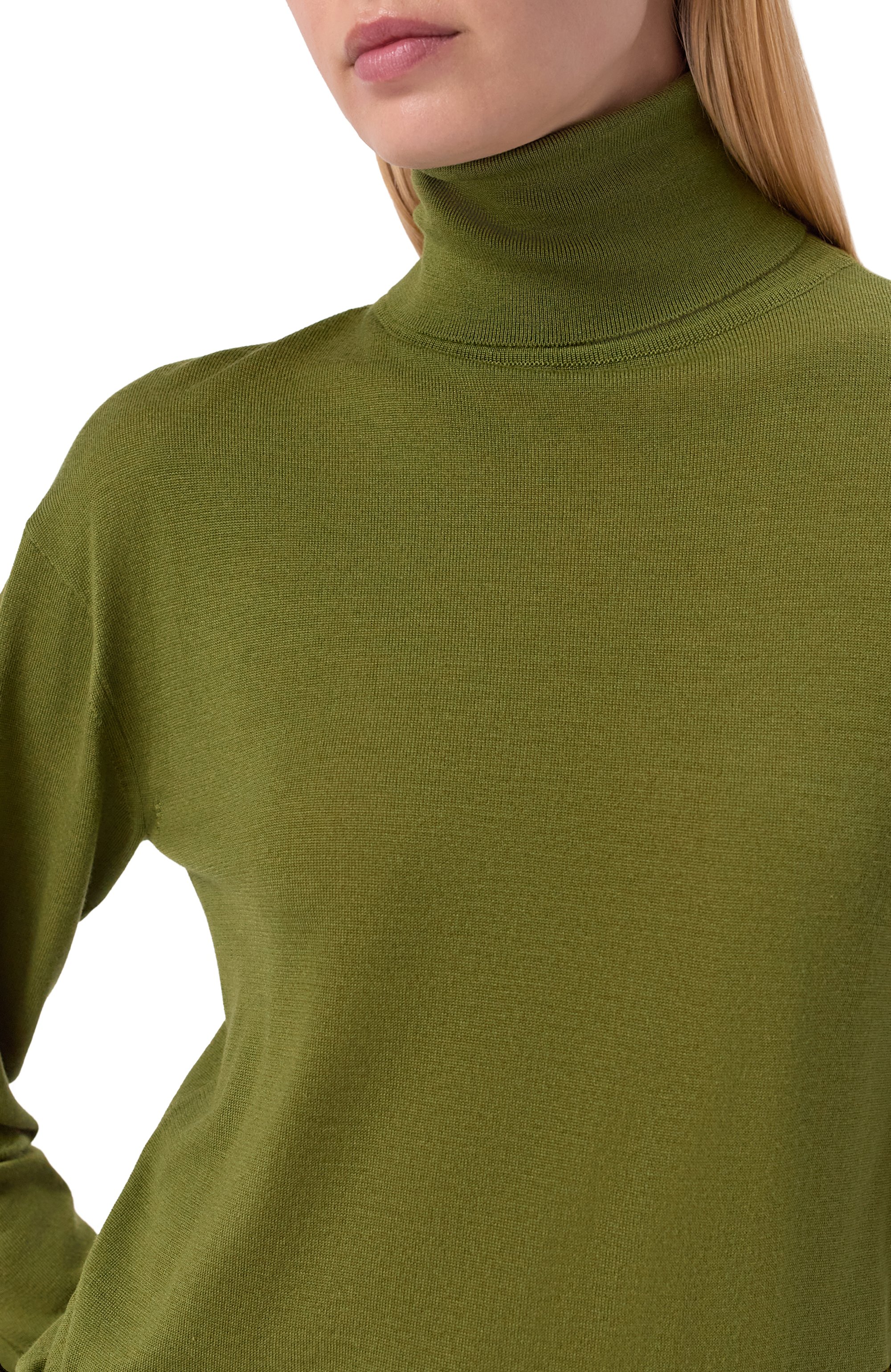 Водолазка из шерсти и кашемира SAINT LAURENT, арт. 840802/YAPK2, фото 5