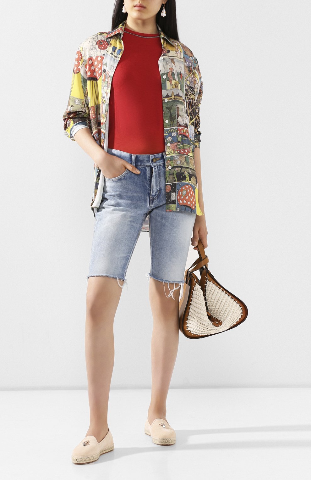 Замшевые эспадрильи espadrillas my charms с декором LORO PIANA, арт. FAF6258, фото 2