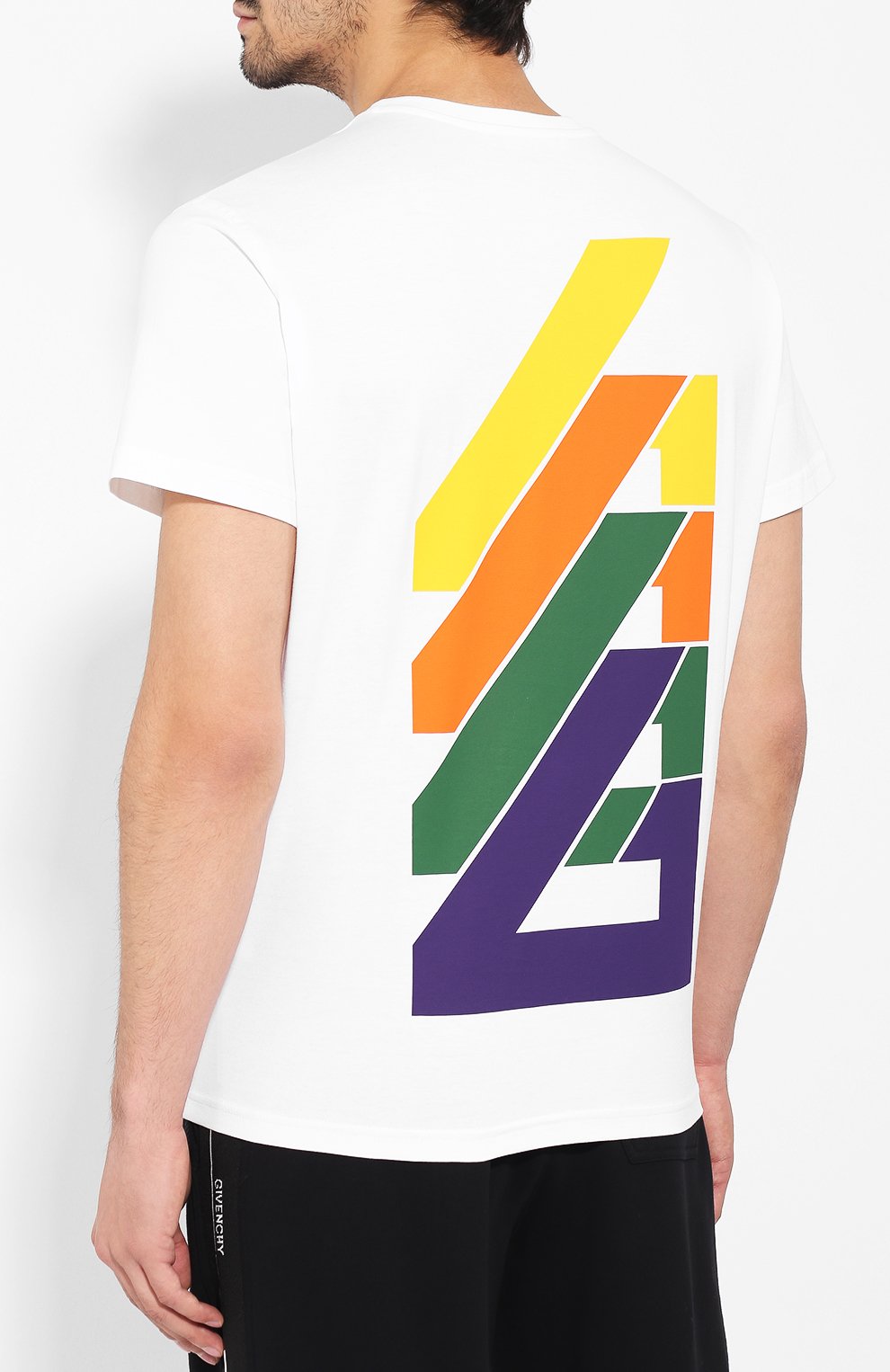 Хлопковая футболка GIVENCHY, арт. BM70SR3002, фото 4