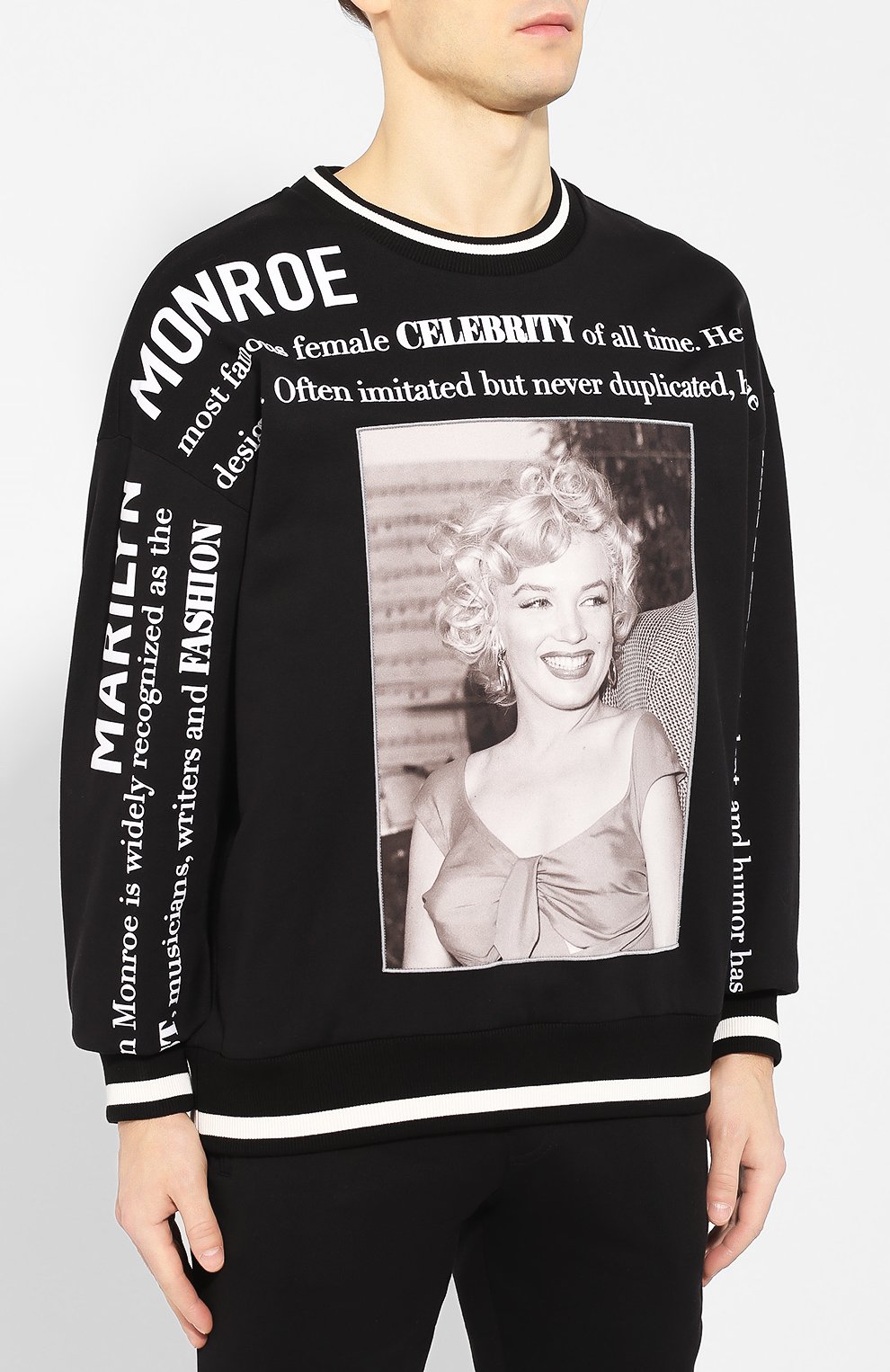 Хлопковый свитшот DOLCE & GABBANA, арт. G9QL1Z/G7VQY, фото 3