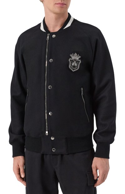 Шерстяной бомбер DOLCE & GABBANA, арт. G9BIAZ/FU2RC, фото 3