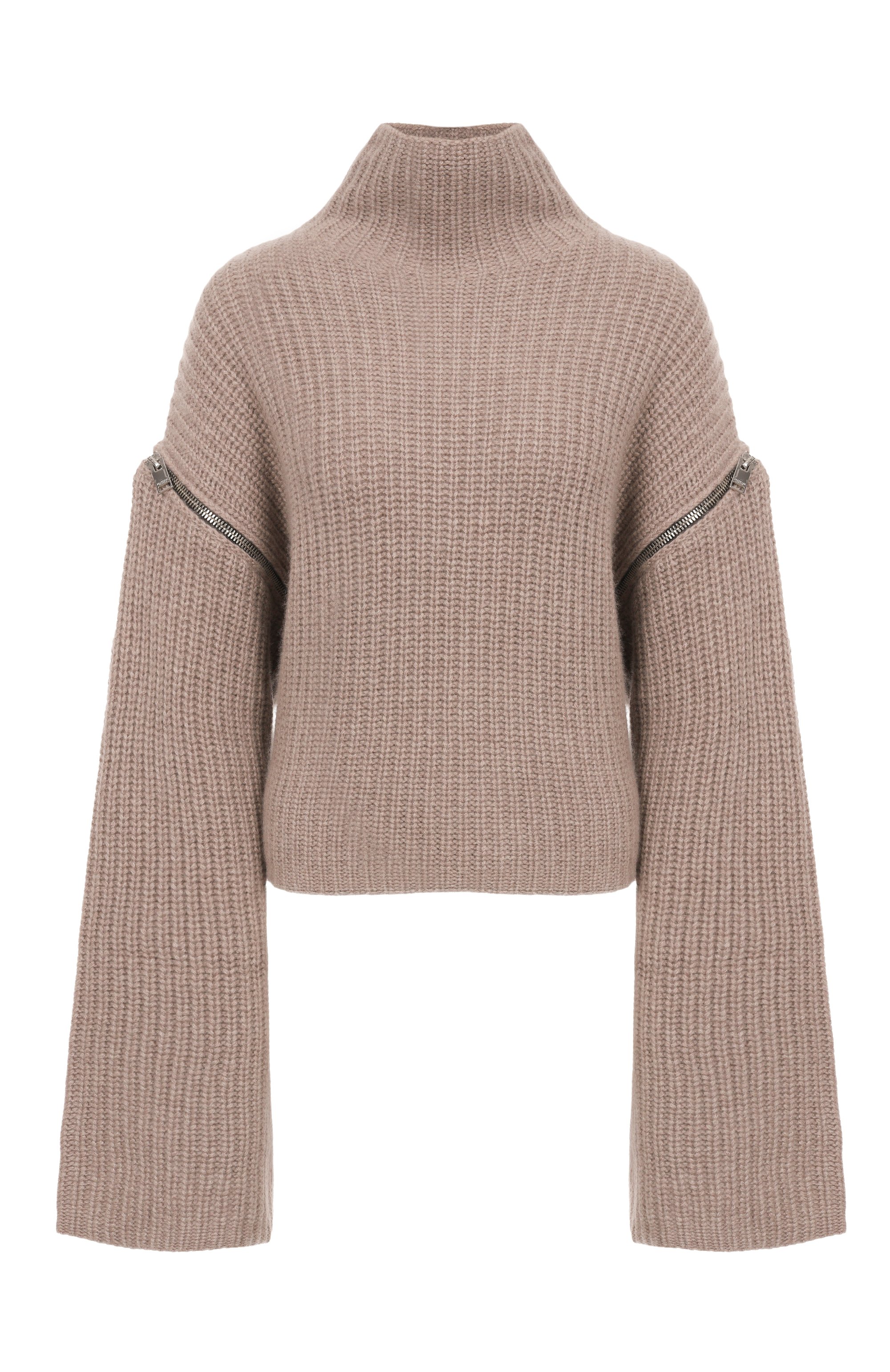 Кашемировый свитер JACOB LEE темно-бежевого цвета по цене 199500 руб., арт. WCS2037AW25MC, фото 1 Кашемировый свитер JACOB LEE, арт. WCS2037AW25MC, фото 1