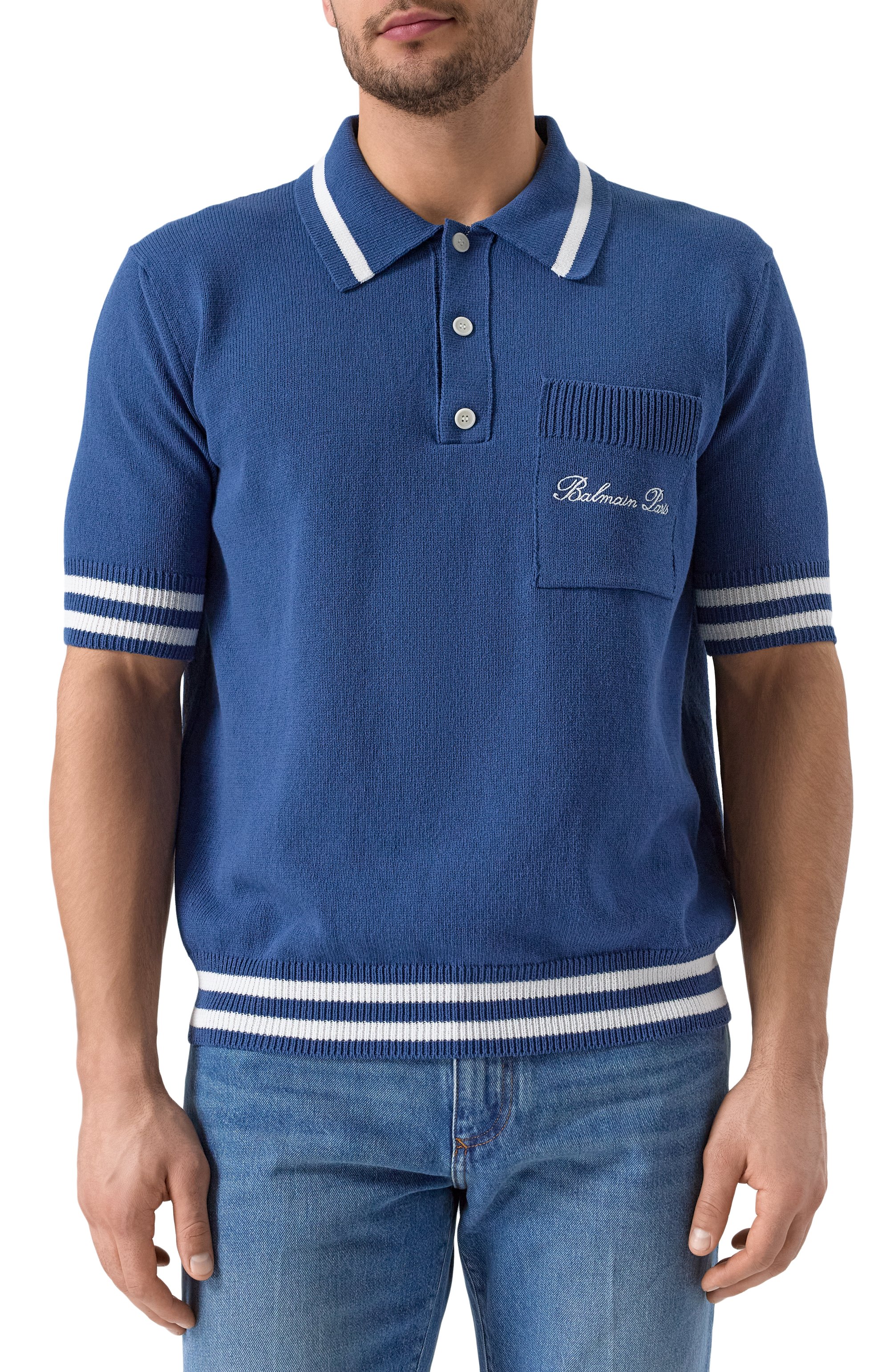 Поло BALMAIN, арт. EH1GB046/KF96, фото 3