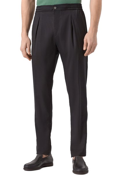 Брюки из шерсти и шелка MARCO PESCAROLO, арт. CHIAIA/5122/52, фото 3