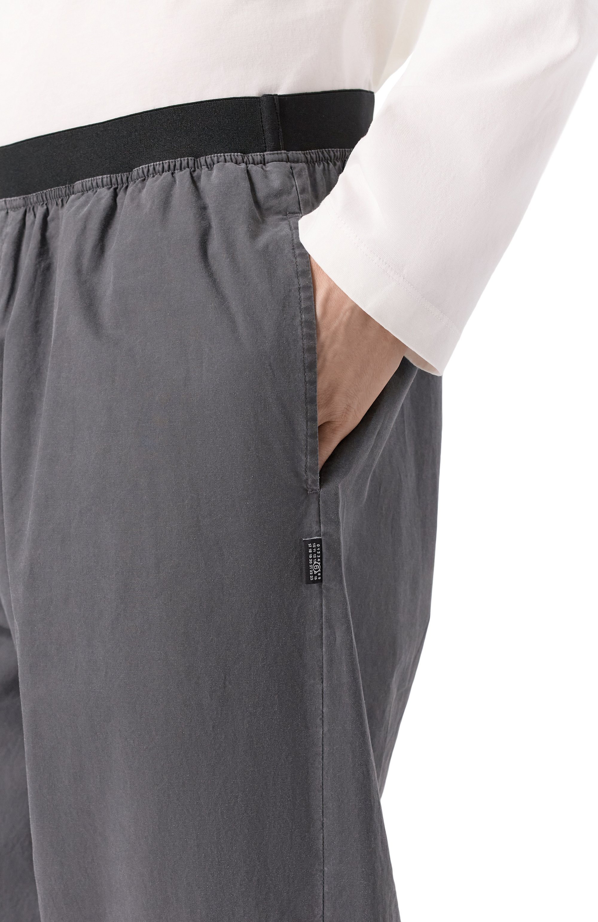 Хлопковые брюки MM6, арт. SH0KA0064/M35741, фото 5