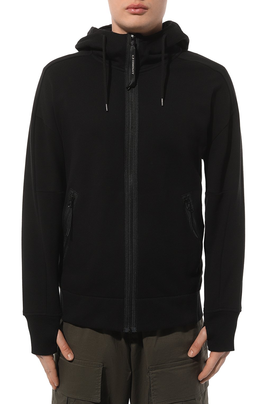 Хлопковая толстовка C.P. COMPANY, арт. 16CMSS082A005086W, фото 3