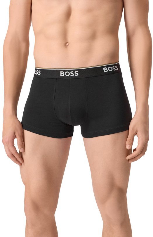Комплект из трех боксеров BOSS 50531684 Чёрный  50531684 Фото 6