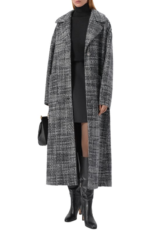 Пальто из кашемира и шелка MVST M25.1MW.C002/UBERTIN0 1177 Серый  M25.1MW.C002/UBERTIN0 1177 Фото 2
