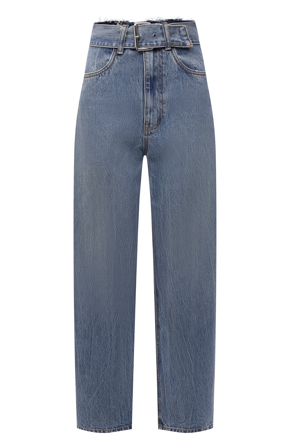 Джинсы ALEXANDER WANG голубого цвета по цене 48750 руб., арт. 4DC1214870, фото 1 Джинсы ALEXANDER WANG, арт. 4DC1214870, фото 1