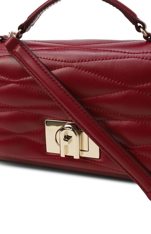 Сумка Furla 1927 Soft mini Furla WE00798/BX3548 Бордовый  WE00798/BX3548 Фото 3