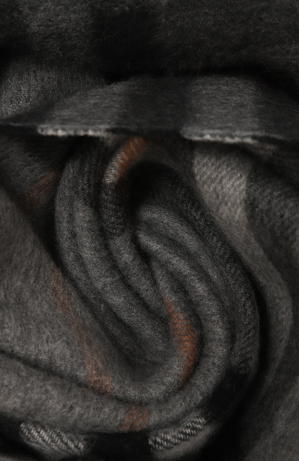 Кашемировый шарф BURBERRY серого цвета по цене 75400 руб., арт. 8059277, фото 4 Кашемировый шарф BURBERRY, арт. 8059277, фото 4