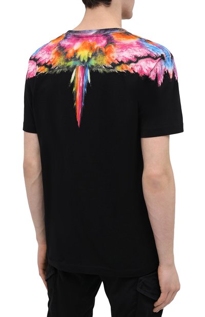 Хлопковая футболка MARCELO BURLON, арт. CMAA018R21JER002, фото 4
