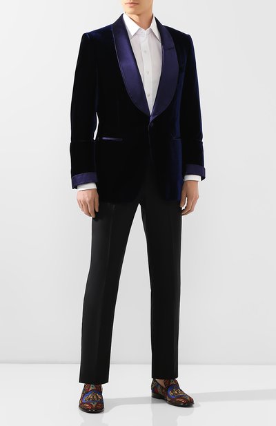 Текстильные лоферы milano DOLCE & GABBANA, арт. A50332/AJ617, фото 2