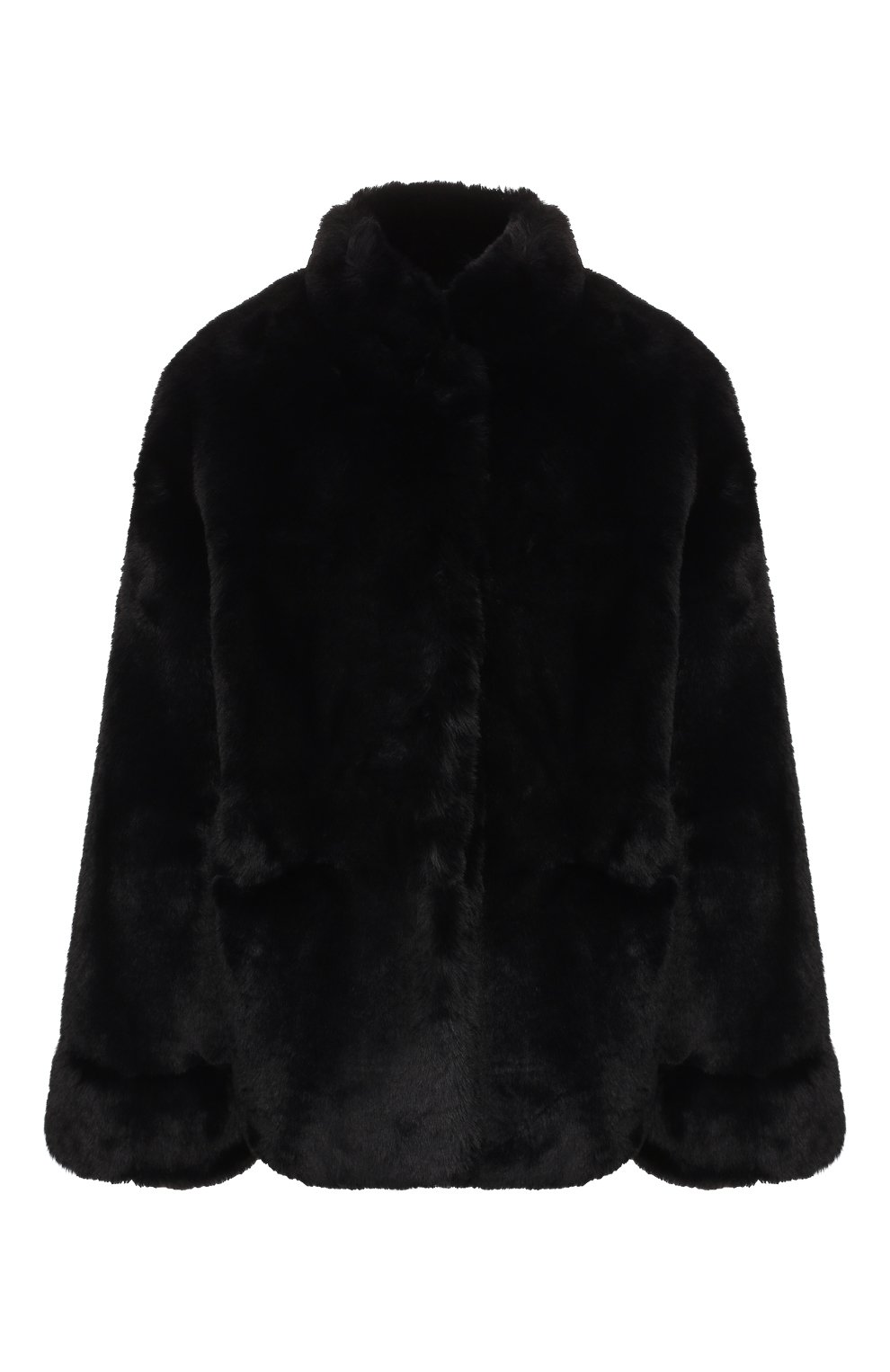 Укороченная шуба из эко-меха EMPORIO ARMANI, арт. 6G2B83/2NUPZ, фото 1