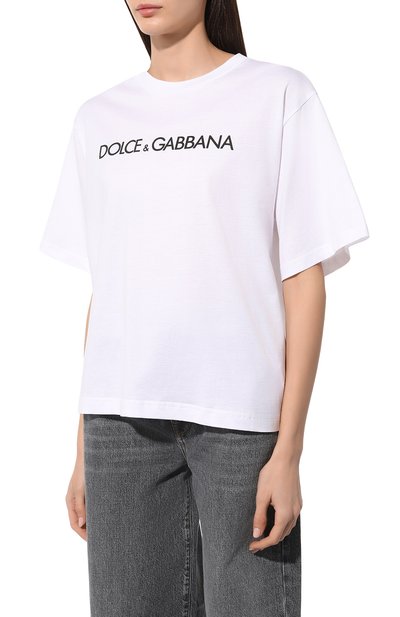 Хлопковая футболка DOLCE & GABBANA, арт. F8U10T/G7H4P, фото 3
