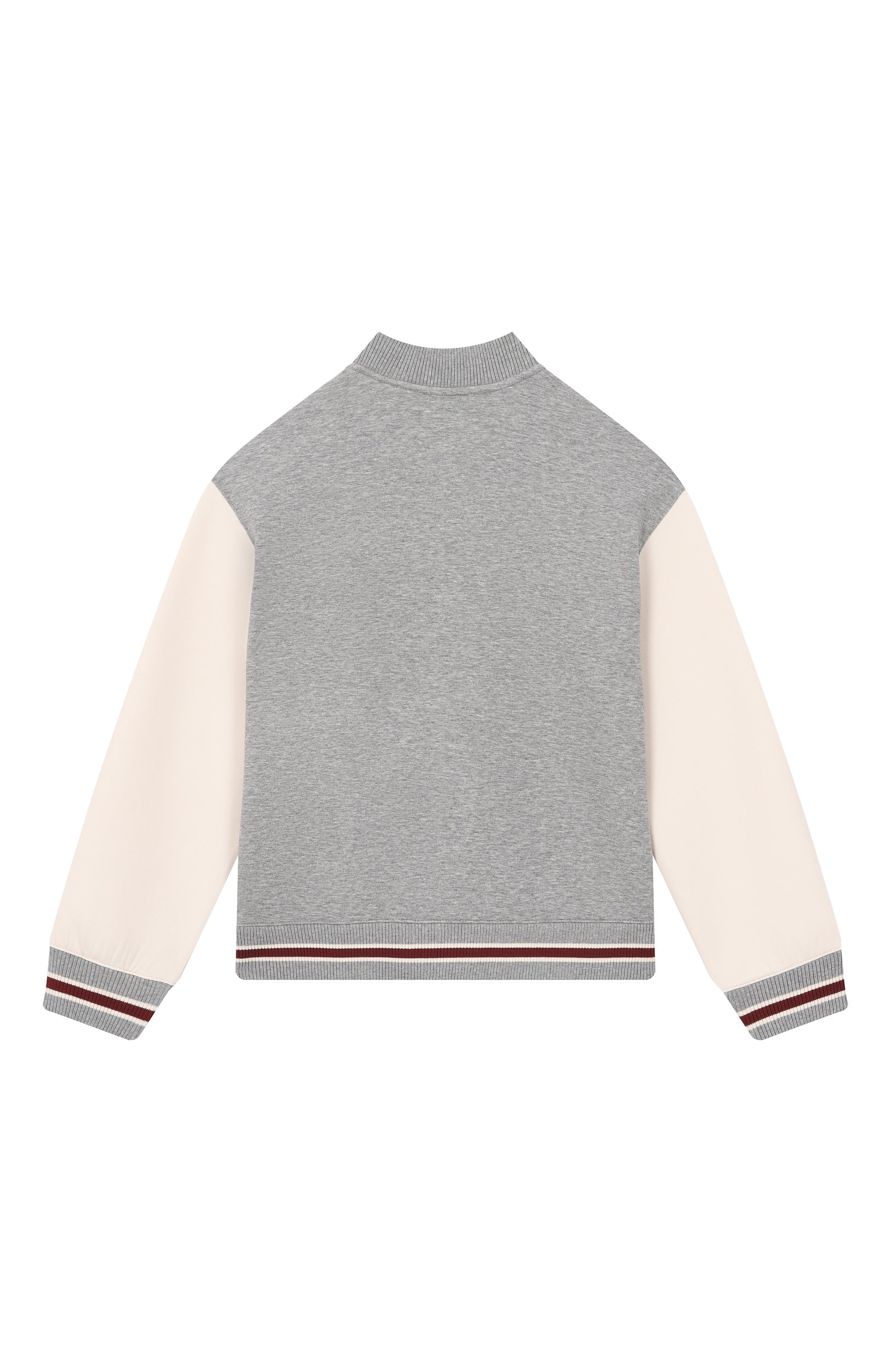 Хлопковая толстовка EMPORIO ARMANI серого цвета по цене 22100 руб., арт. EB001390/AF10126, фото 2 Хлопковая толстовка EMPORIO ARMANI, арт. EB001390/AF10126, фото 2