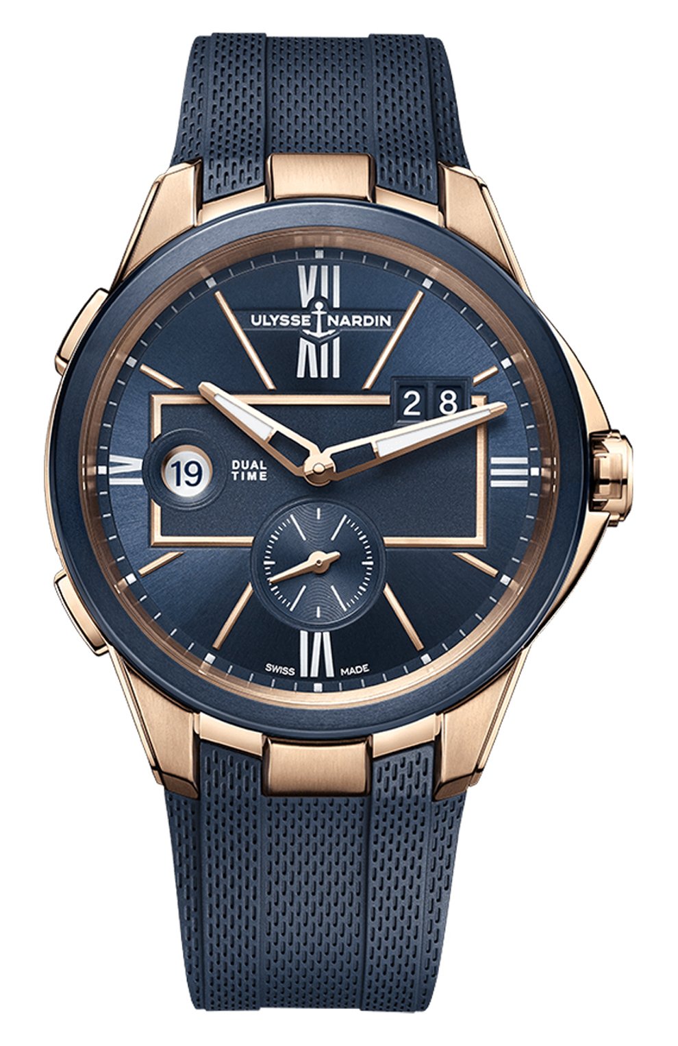 Часы executive dual time ULYSSE NARDIN, арт. 242-20-3/43, фото 1