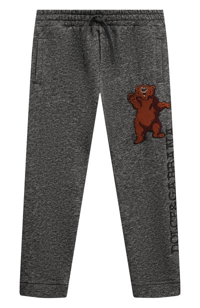 Хлопковые брюки DOLCE & GABBANA, арт. L4JPFE/G7KFS/8-14