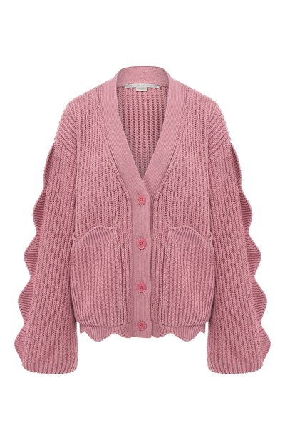 Женский кардиган из смеси хлопка и шерсти STELLA MCCARTNEY, арт. 552825/S1971