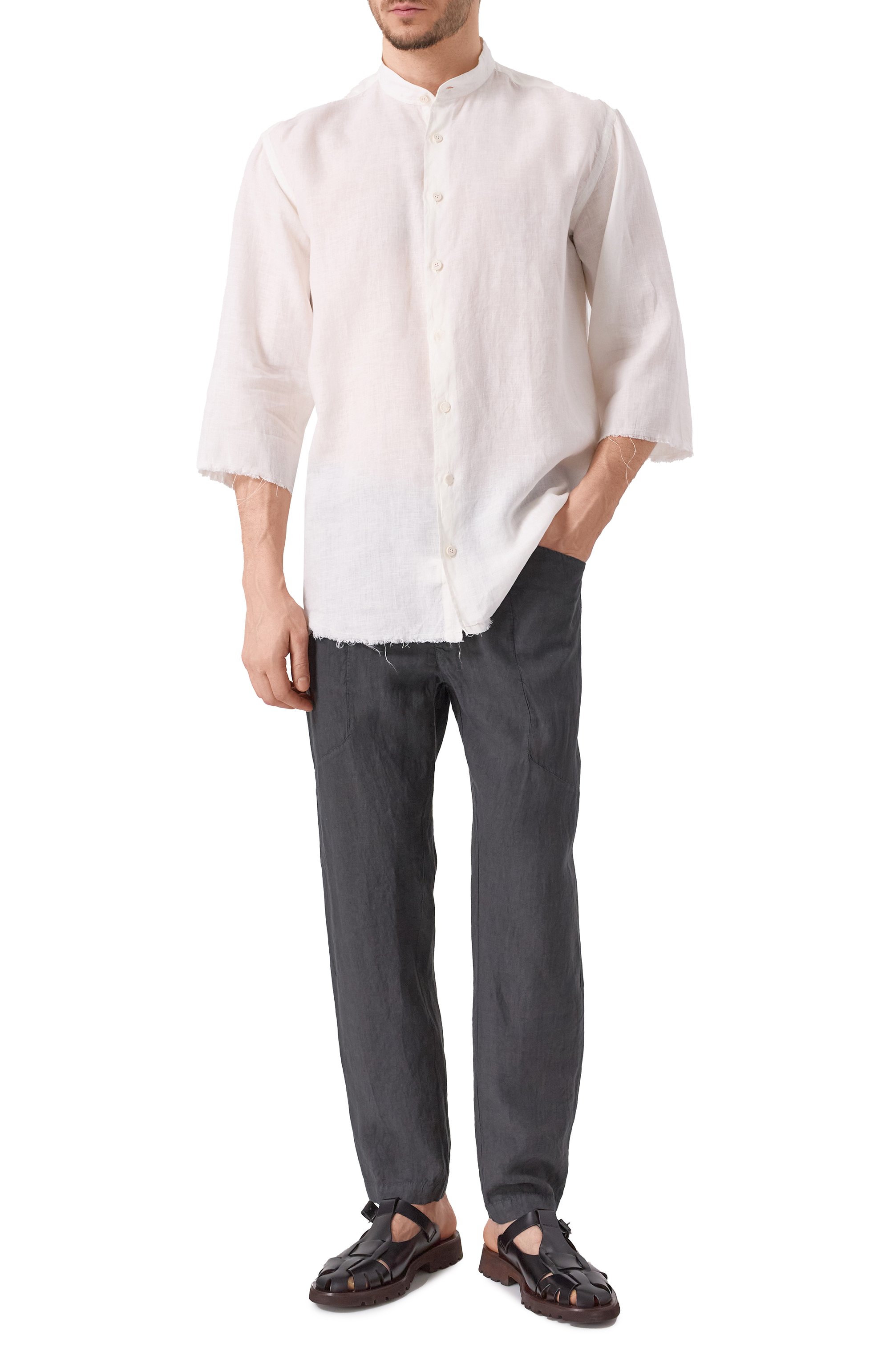 Льняная рубашка INLINUM, арт. VALENTIN0TREQUARTI_5, фото 2