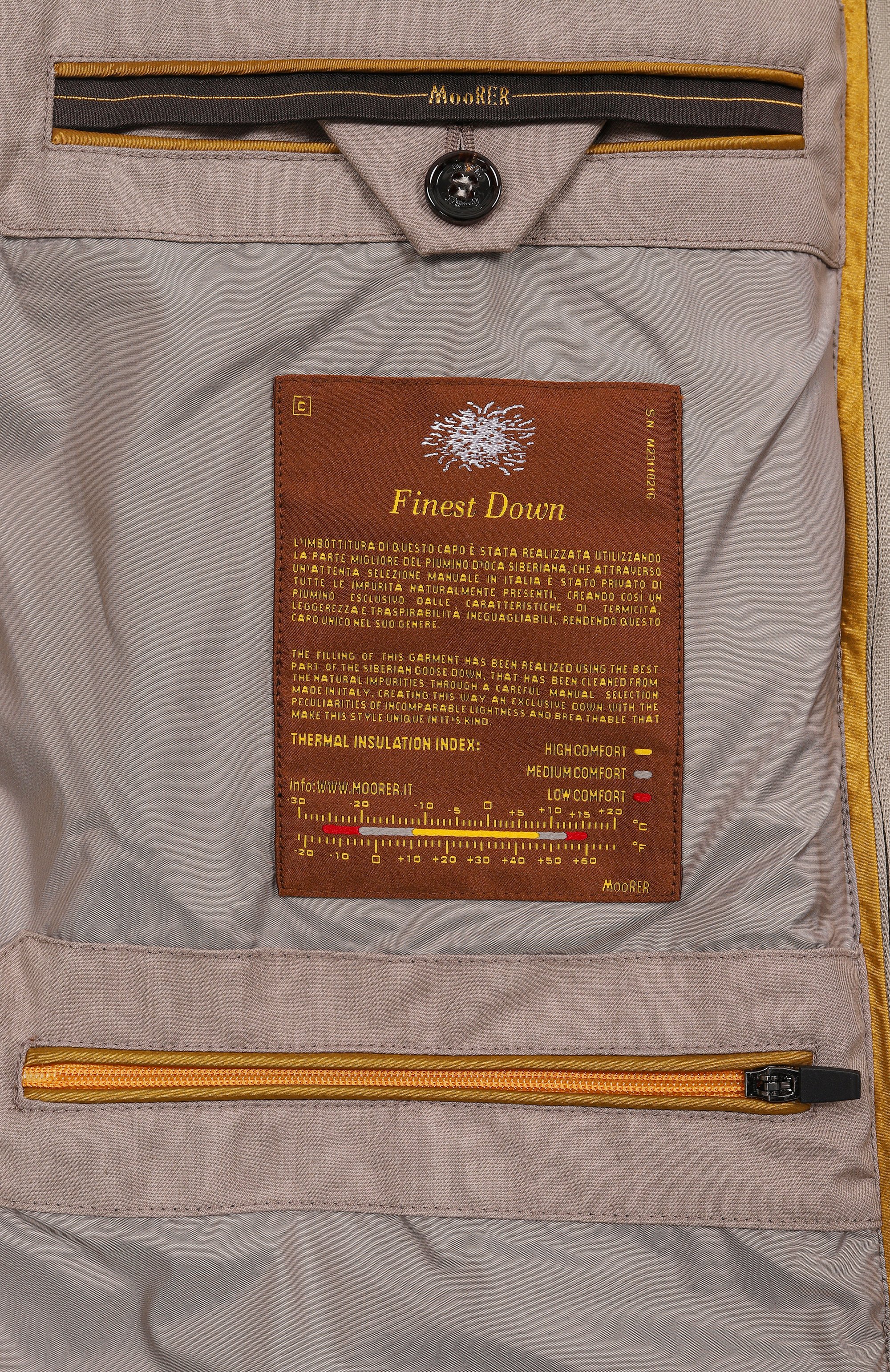 Пуховик calegari-l MOORER, арт. CALEGARI/L, фото 7