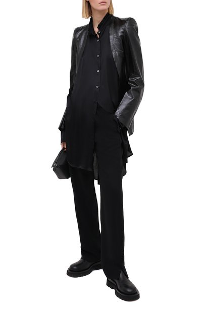 Блузка из вискозы и шелка ANN DEMEULEMEESTER, арт. 2002-2014-P-122-099, фото 2