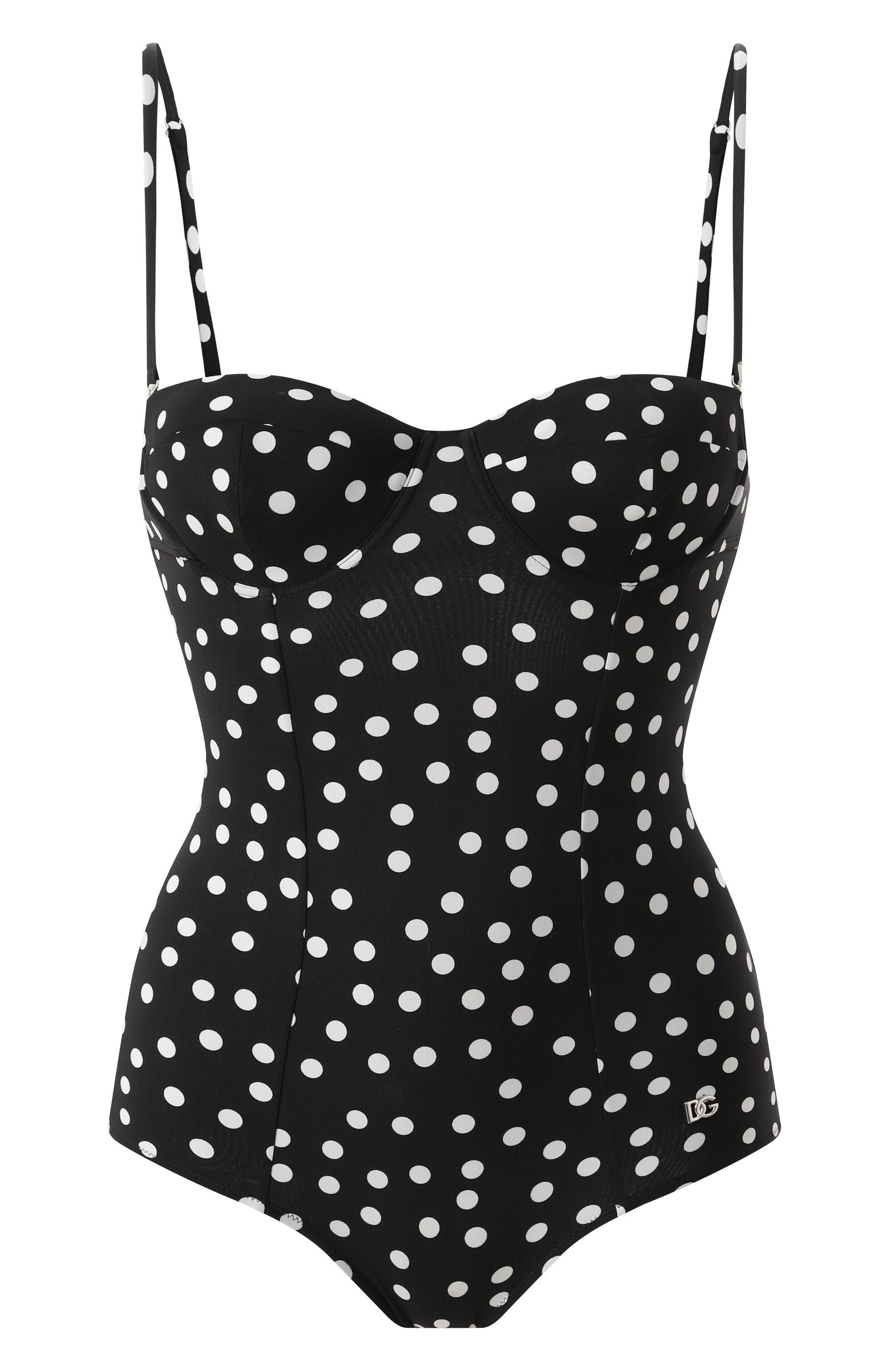 Слитный купальник DOLCE & GABBANA черного цвета по цене 61500 руб., арт. 09A13J/FSG8C, фото 1 Слитный купальник DOLCE & GABBANA, арт. 09A13J/FSG8C, фото 1