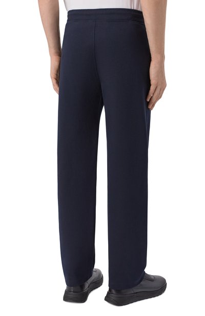 Хлопковые брюки CORNELIANI темно-синего цвета по цене 48450 руб., арт. 27G565/2725068, фото 4 Хлопковые брюки CORNELIANI, арт. 27G565/2725068, фото 4