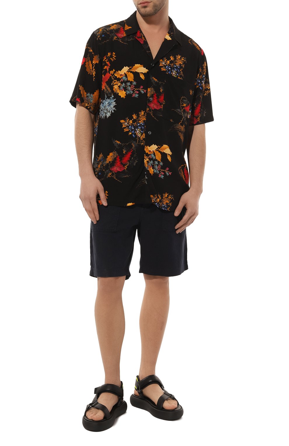 Рубашка из вискозы MARCELO BURLON, арт. CMGA078F22FAB0021016, фото 2