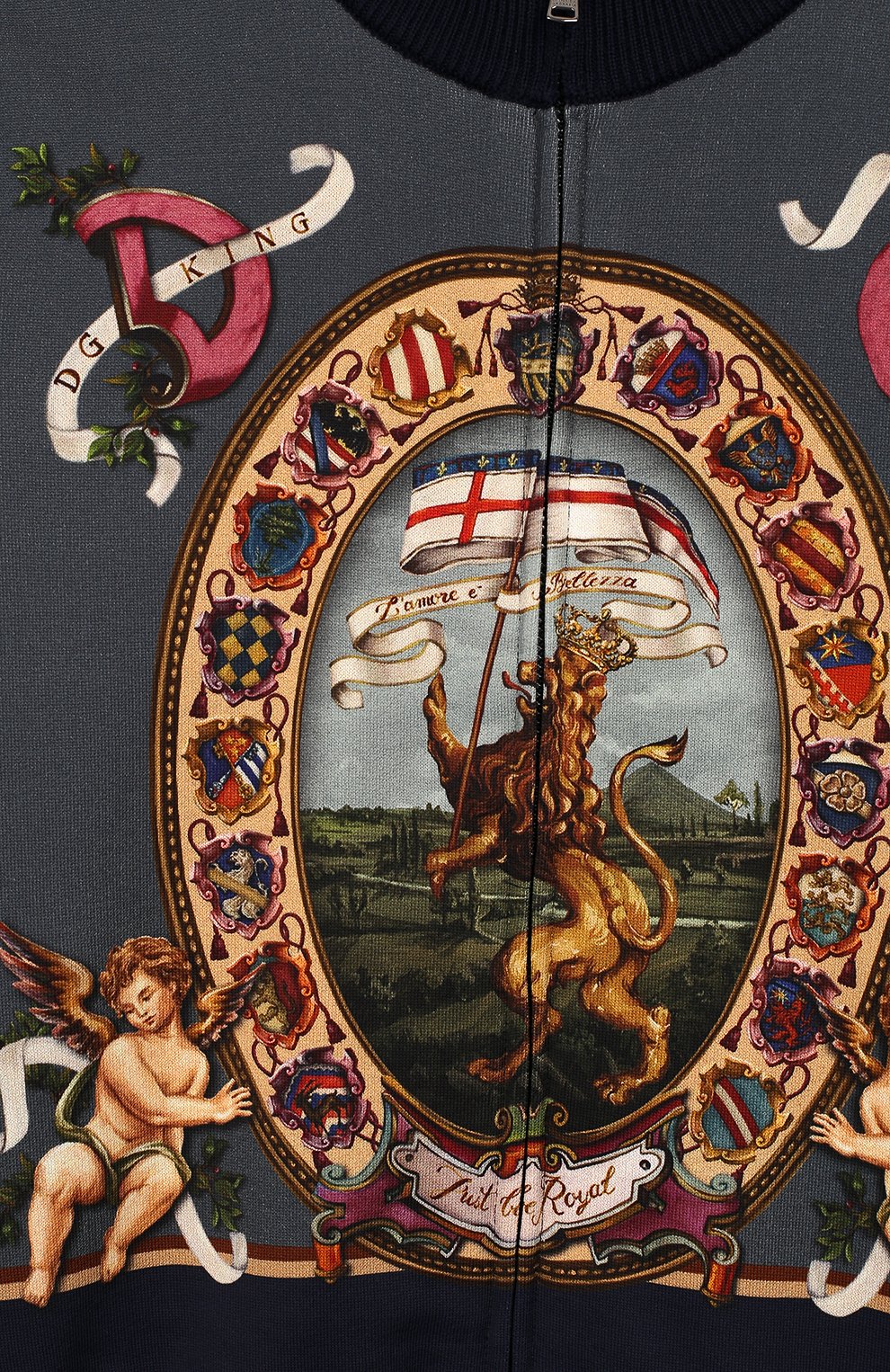 Кардиган из смеси шерсти и хлопка DOLCE & GABBANA, арт. L4KW43/JAVQA/2-6, фото 3