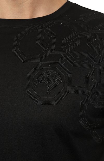 Хлопковая футболка STEFANO RICCI, арт. MNH3102120/TE0001, фото 5