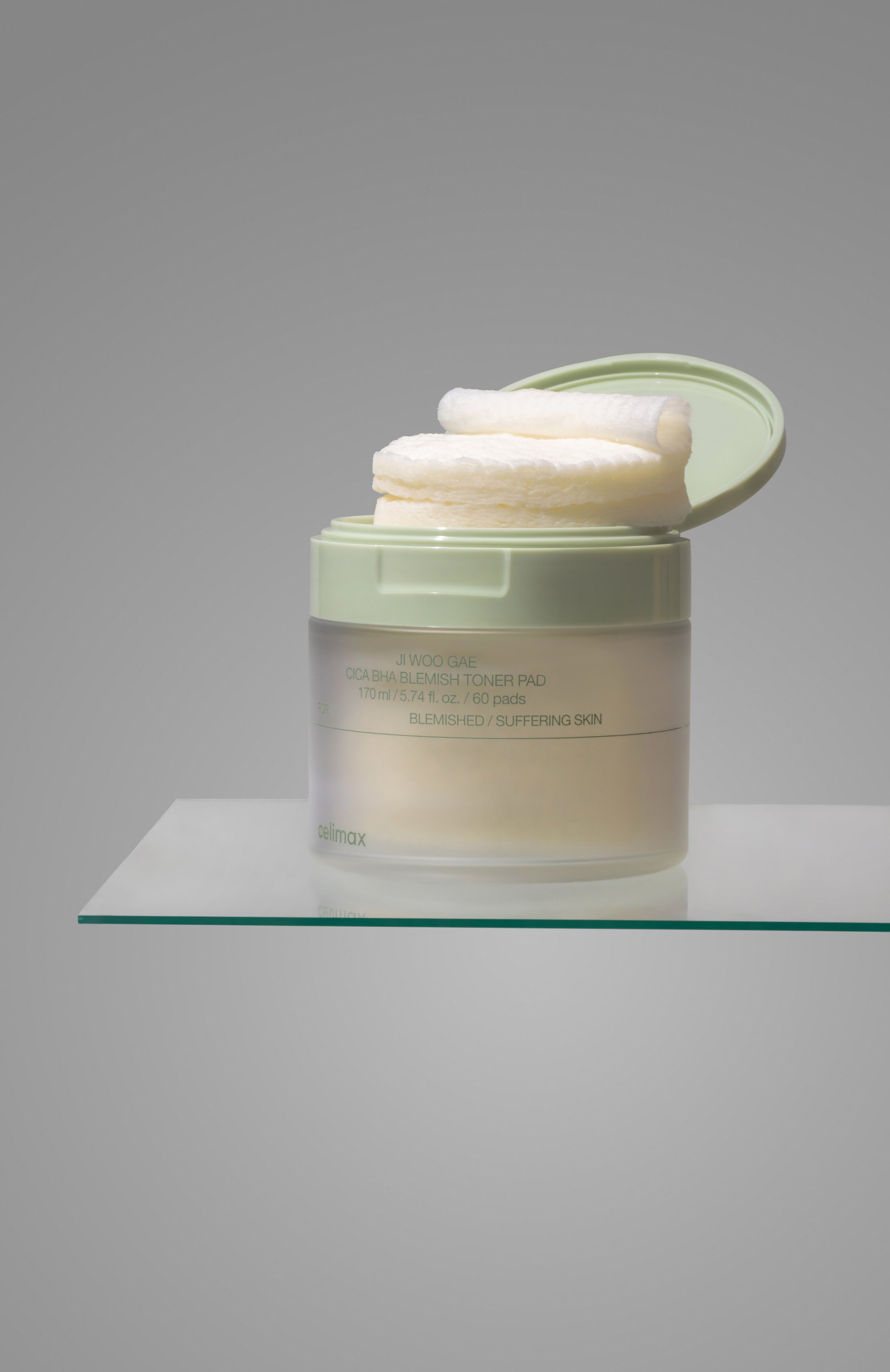 Тонер-пэды ji woo gae cica bha blemish toner pad (60шт.) CELIMAX, арт. 8809783321225, фото 4