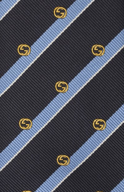 Шелковый галстук GUCCI, арт. 660058/4E002, фото 3