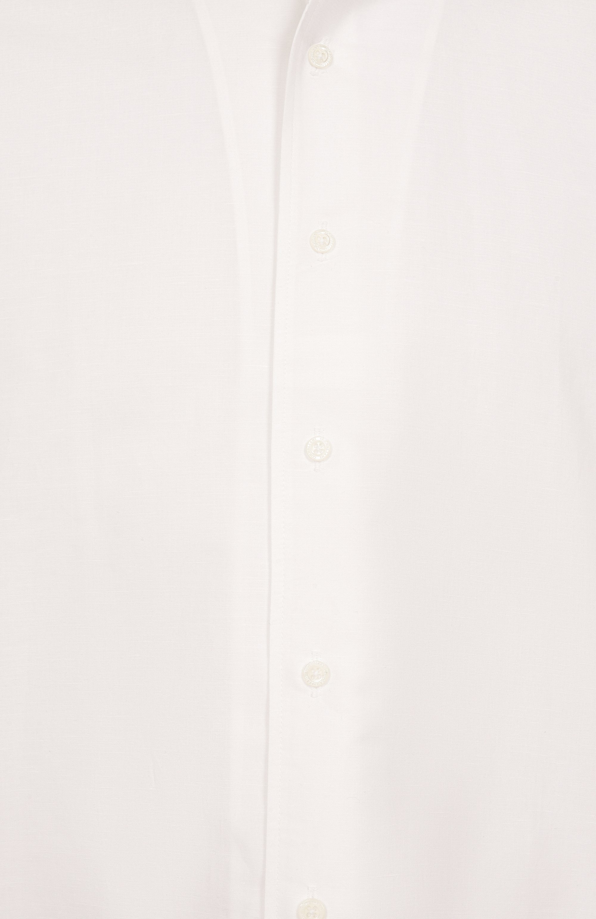 Сорочка из хлопка и льна CORNELIANI, арт. 25P156-2511174, фото 6