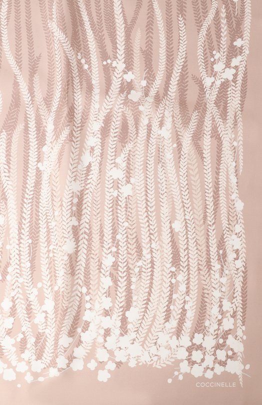 Шелковый платок Coccinelle E7 UYH 38 01 01 Бежевый  E7 UYH 38 01 01 Фото 4