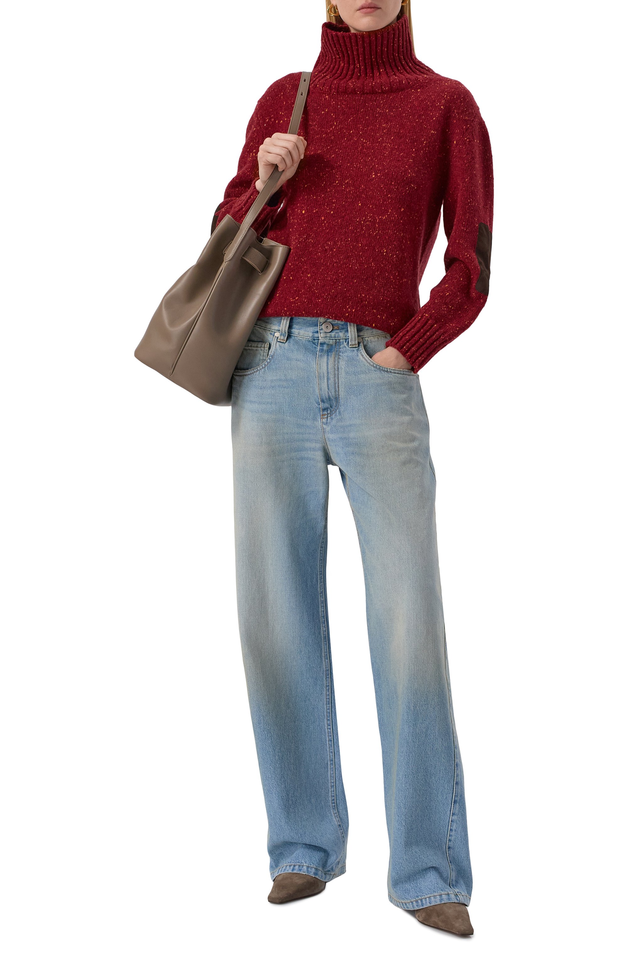 Кашемировый свитер KITON, арт. D6078001714, фото 2