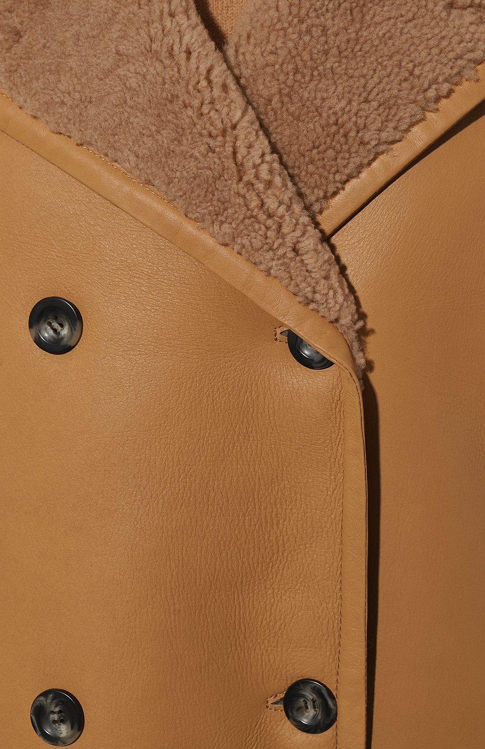 Двусторонняя дубленка из овчины LUDA NIKISHINA, арт. FC/ELLE/np-kr/beige, фото 5