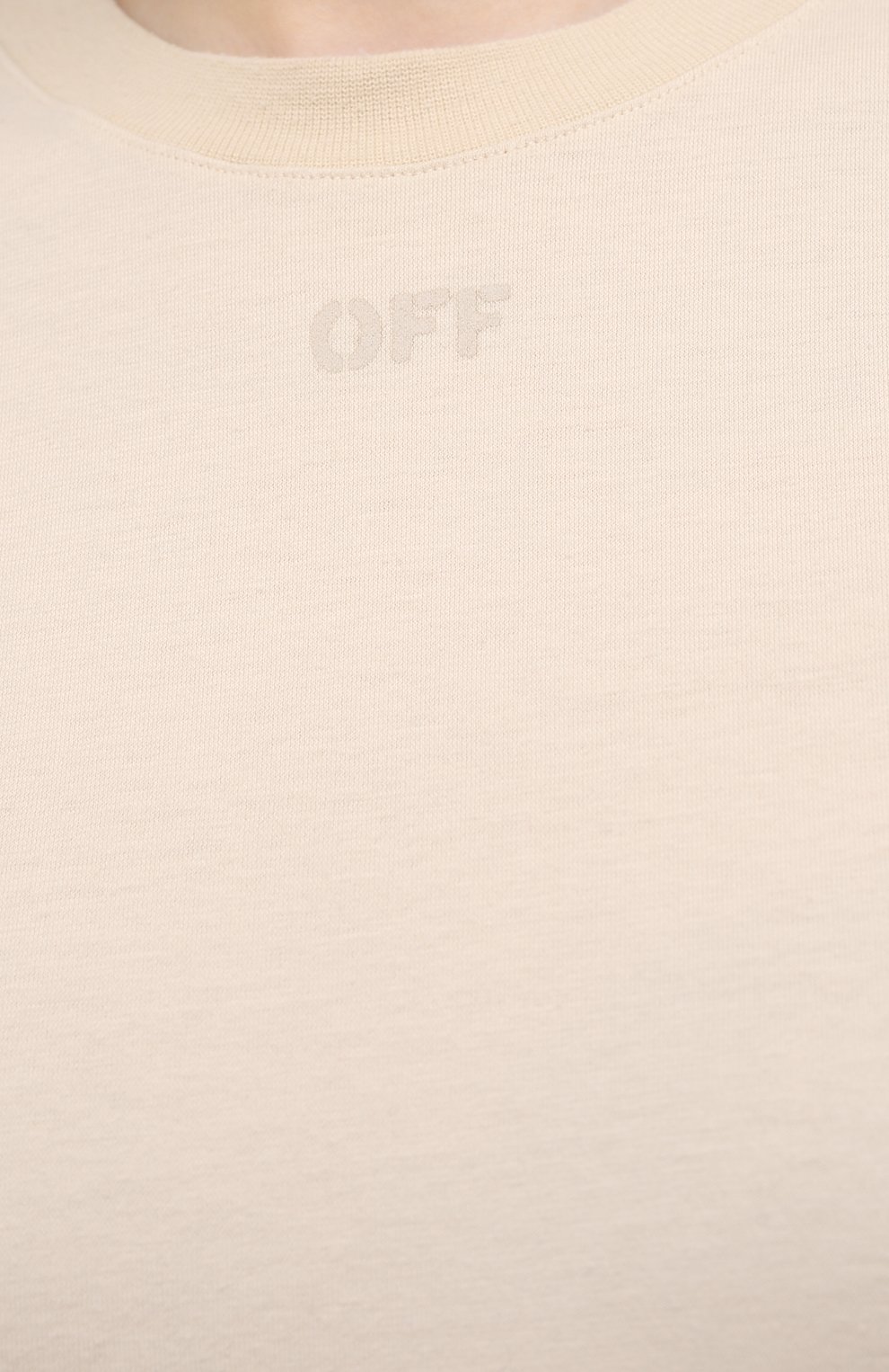 Хлопковая футболка OFF-WHITE, арт. 0WAA049R21JER010, фото 5