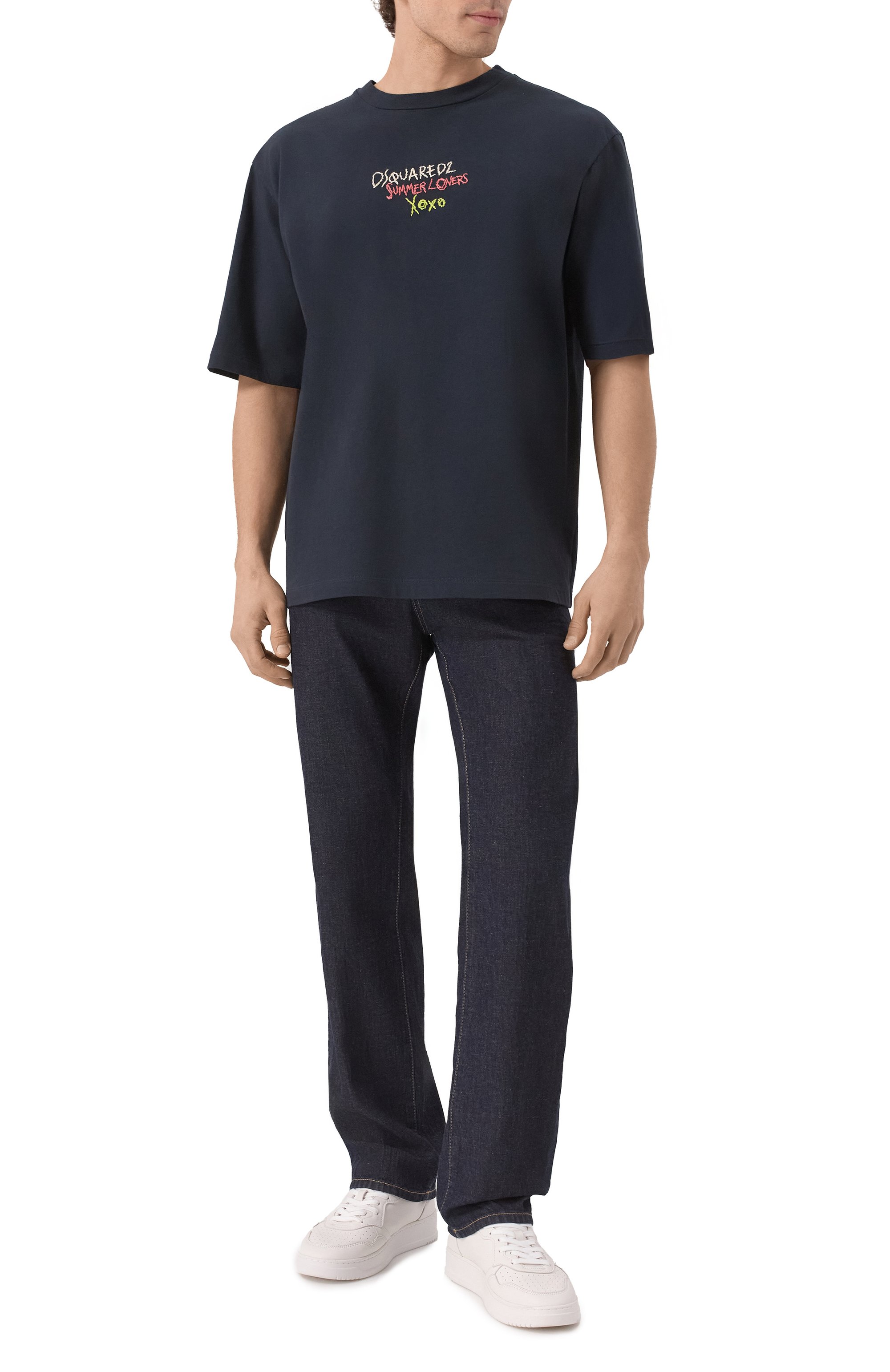 Хлопковая футболка DSQUARED2, арт. S78GD0097/S24583, фото 2