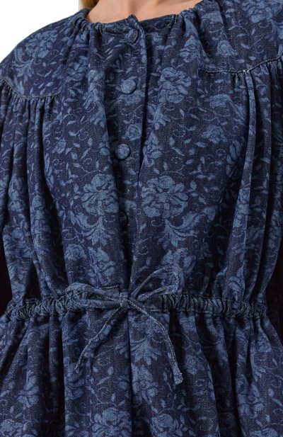 Джинсовая куртка DRIES VAN NOTEN темно-синего цвета по цене 87550 руб., арт. 251-010511-1557, фото 5 Джинсовая куртка DRIES VAN NOTEN, арт. 251-010511-1557, фото 5