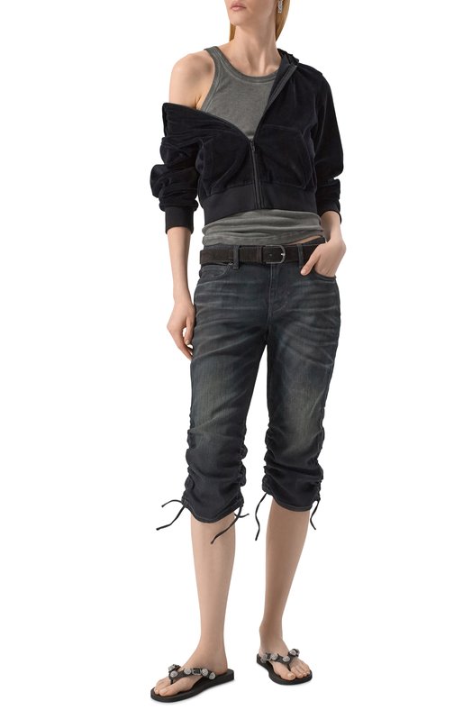 Шлепанцы Cagole Balenciaga 784853/W1TA8 Чёрный  784853/W1TA8 Фото 2