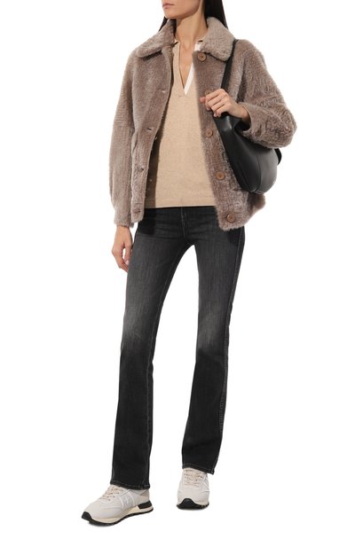 Поло из хлопка и кашемира FREEAGE, арт. LW22.TS008.1002.129, фото 2